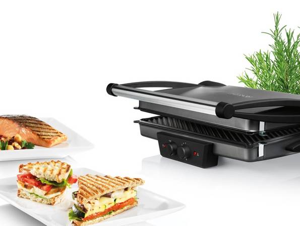 Kontaktgrill, Grillieren auf dem Balkon, Foto: Bosch