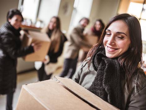 erste eigene Wohnung, Umzug, Foto: iStock/franckreporter