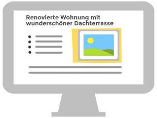 Immobilienanzeigen, SEO, Grafik: immowelt.ch